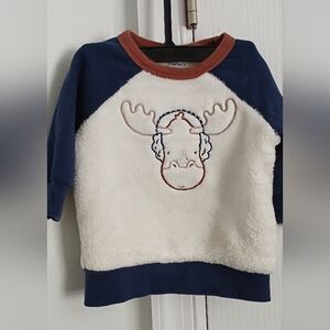 Carter's baby fur sweater shirt